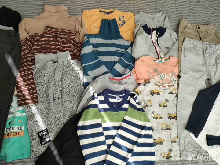 Вещи на мальчика пакетом 116-128