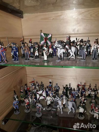 Оловянные солдатики времен 1812 года