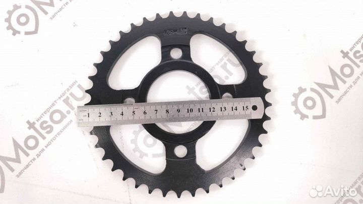 Венец (звезда ведомая) 428-41T (4х63, D58) CG125-2