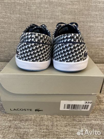 Кроссовки кеды слипоны Lacoste 37