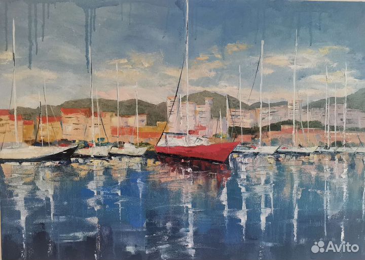 Картина маслом пейзаж