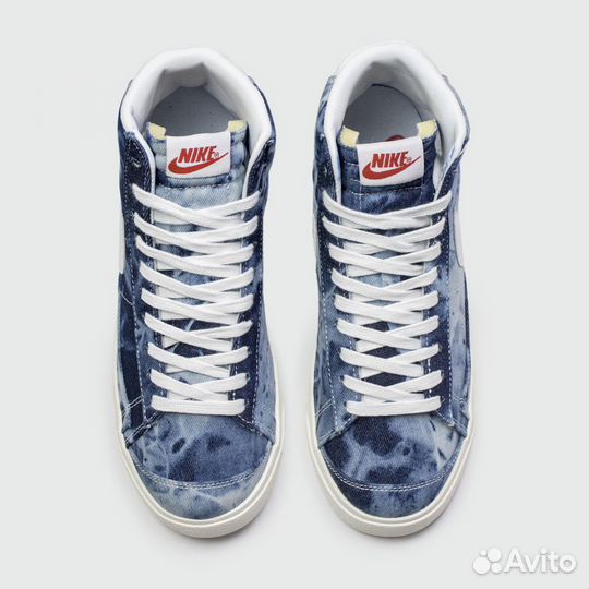 Кроссовки Nike Blazer Mid 77 Washed Denim Wmns Blu