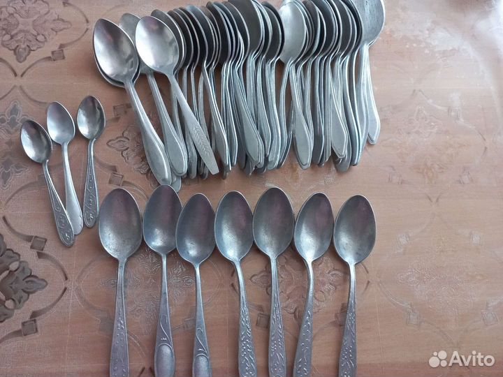 Ложка(столовая алюм.) В наличии 54 шт
