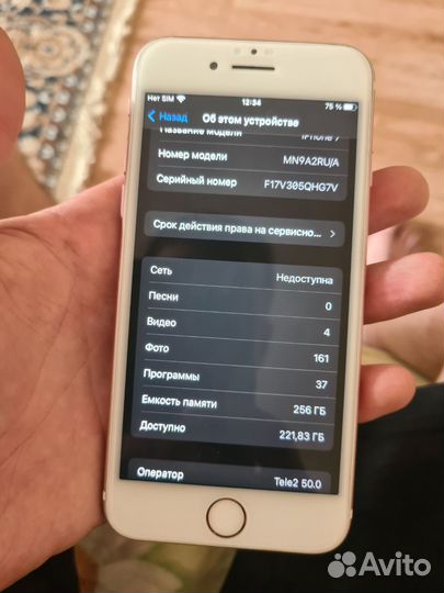 iPhone 7, 256 ГБ