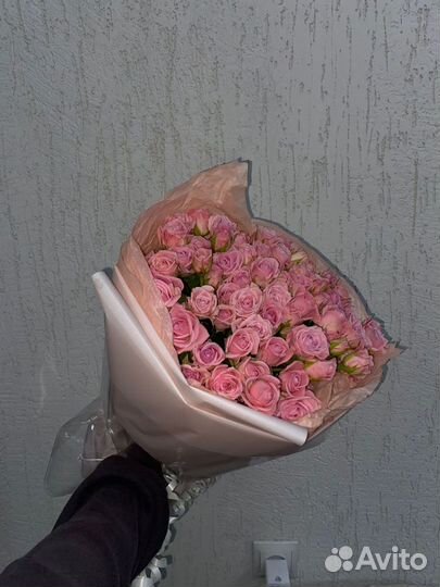 25 роз 40 см,букет роз