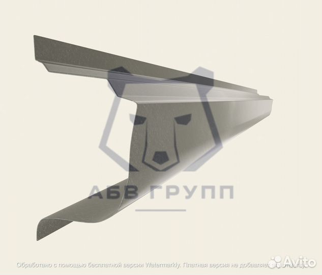 Кузовной порог 1,5мм Фиат Палио 1