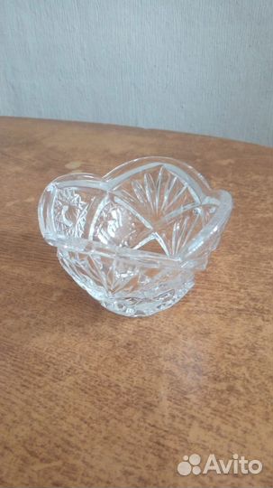 Ваза хрустальная СССР + маленькая в Подарок