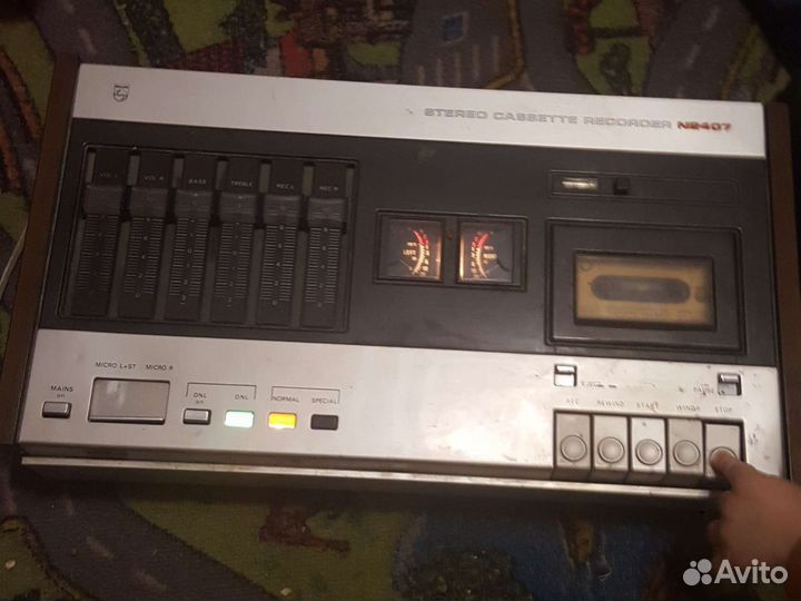 Stereo cassette recorder N2407