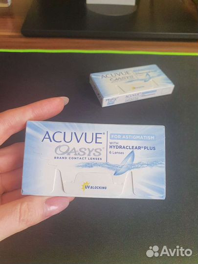 Линзы контактные acuvue oasys for astigmatism