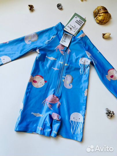 Купальник солнцезащитный для плавания Н&М 74 80