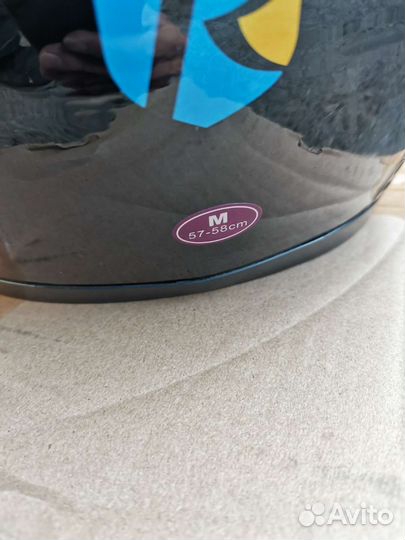 Мото шлем интеграл