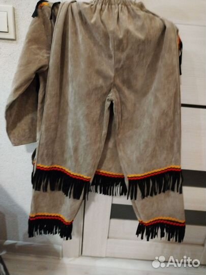 Новогодний костюм индейца