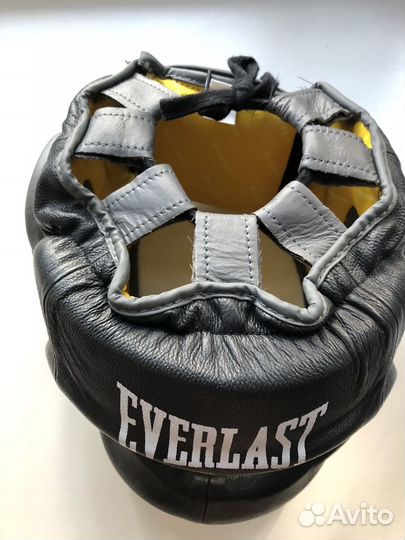 Боксерский шлем everlast с бампером