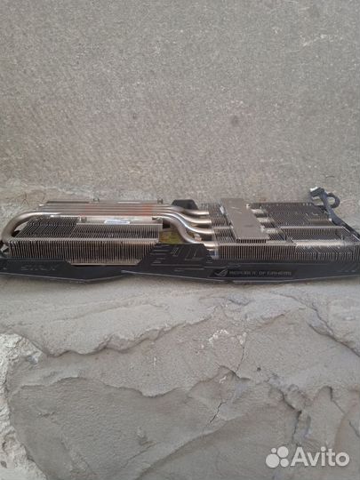 Радиатор и вентиляторы для видеокарты Asus