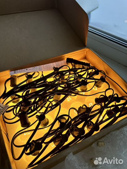 Ретро гирлянда уличная