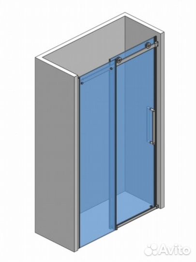 Душевая дверь aquame AQM4201F-12