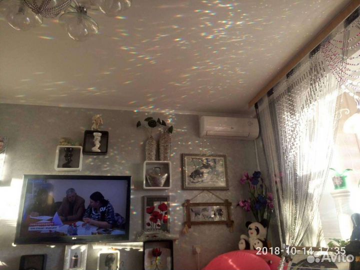 Штора хрустальная