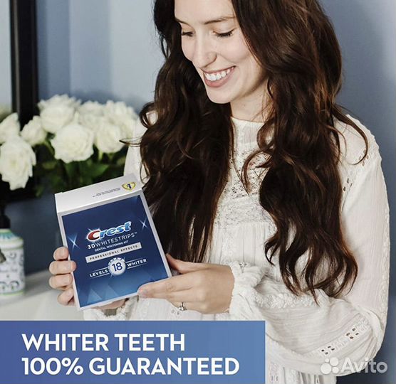 Отбеливающие полоски для зубов crest
