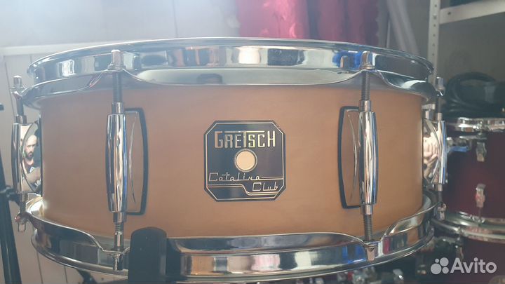 Малый барабан Gretsch, Tama, Pearl