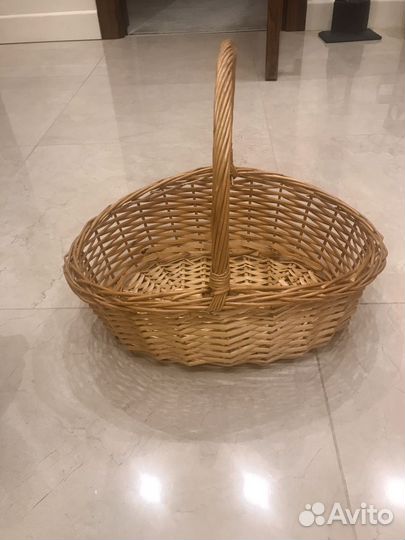 Корзина плетеная