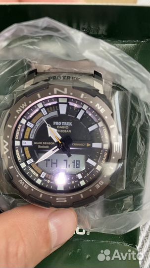 Часы casio Pro Trek PRT-B70T-7CR