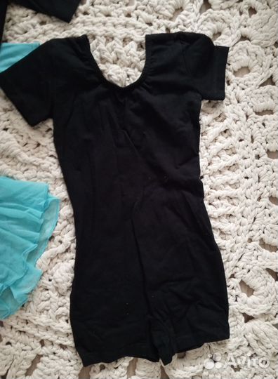 Пакет с гимнастическими купальниками 110-116