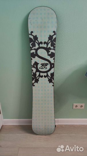 Комплект Сноуборд 150см женский и крепления