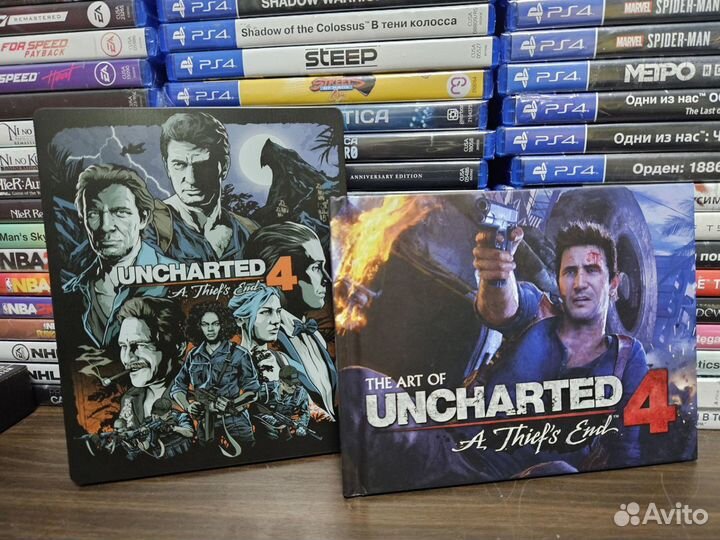 Uncharted 4 путь вора ps4 коллекционное издание