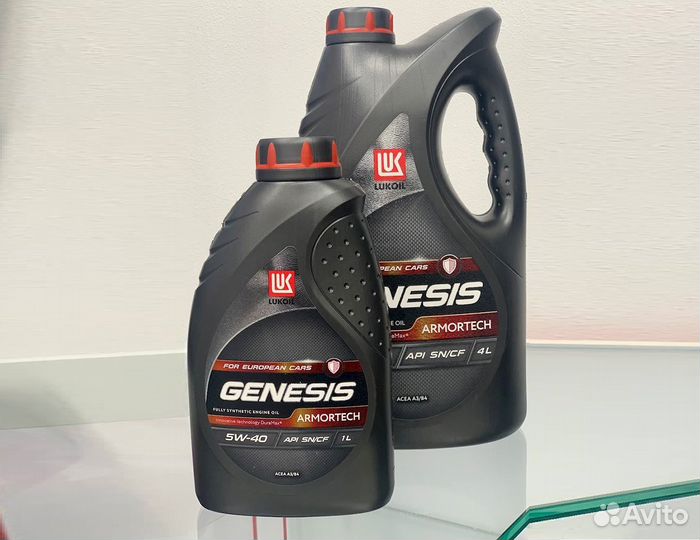Масло lukoil genesis armortech 5W-40 1l