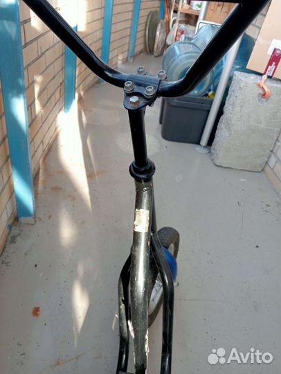 Самокат на больших колесах