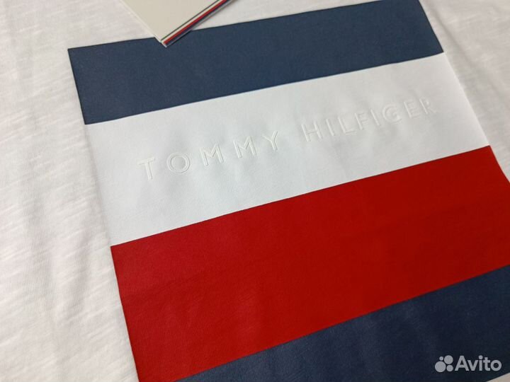 Футболка мужская S (44/46) tommy hilfiger Америка