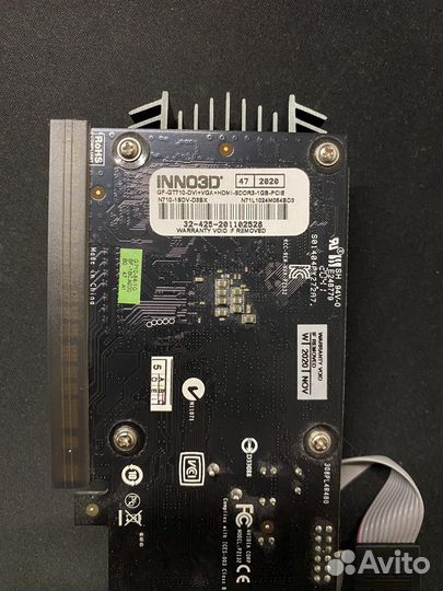 Видеокарта Inno3D GeForce GT 710 1Gb