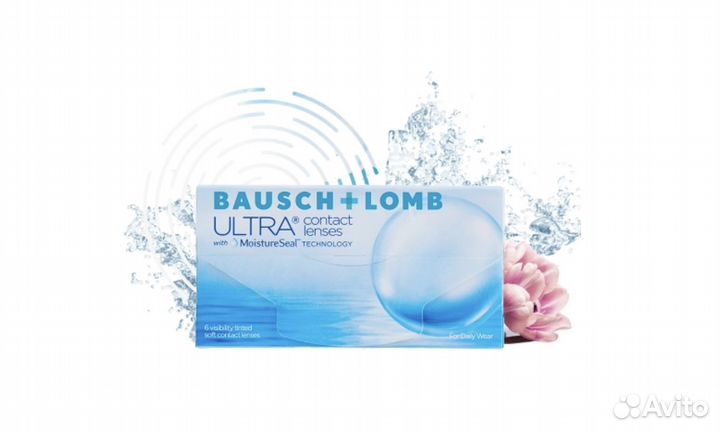Bausch&Lomb Ultra контактные линзы / 6,00/ 6 шт