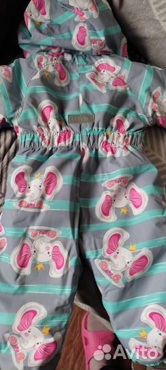 Зимний комбинезон kerry 74-80