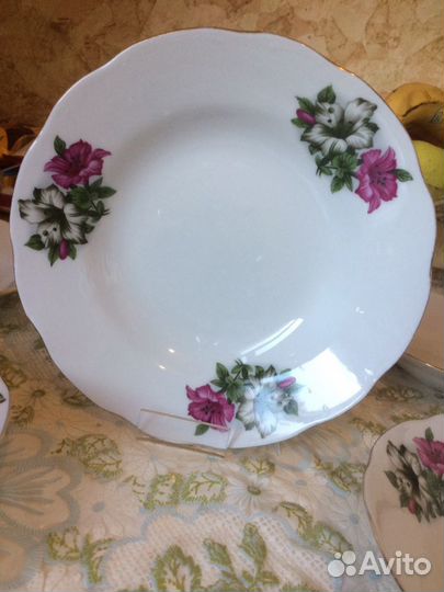 Фарфор тарелки