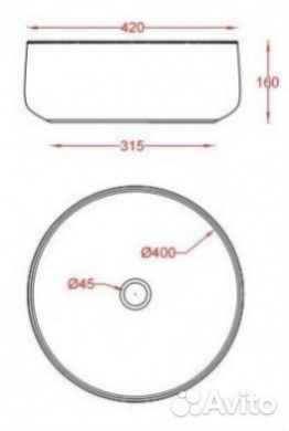 Раковина накладная ArtCeram Cognac COL001 цвет grigio oliva с декором