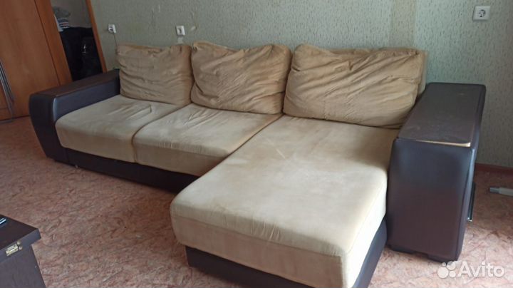Угловой диван бу