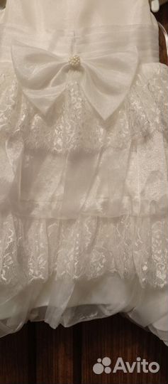 Нарядное платье для девочки 104