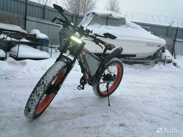 Электровелосипед фетбайк полный привод