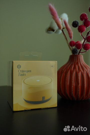 Умная колонка Яндекс Станция Лайт с Алисой