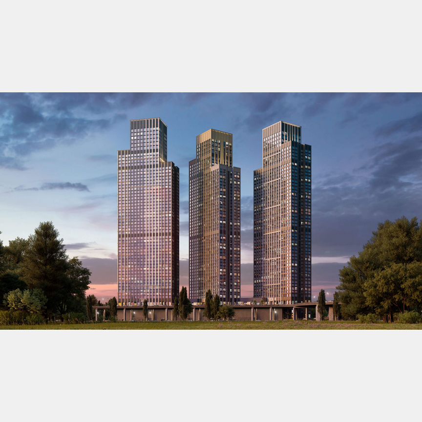 2-к. квартира, 78,9 м², 7/54 эт.