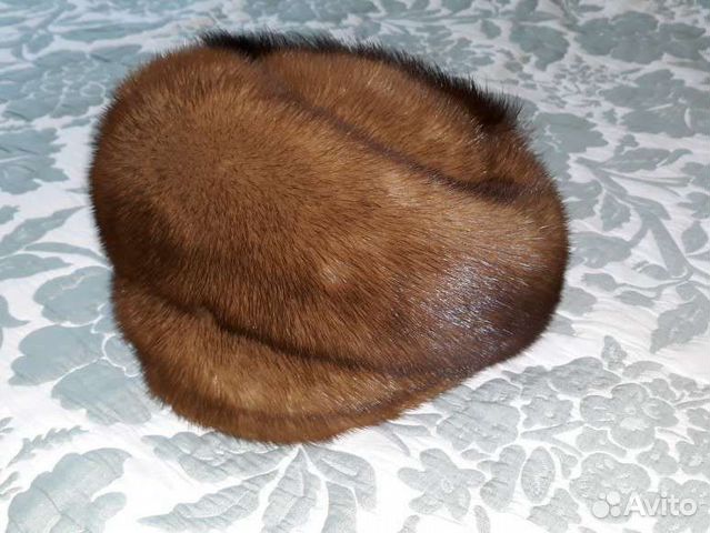 Шапка норковая женская