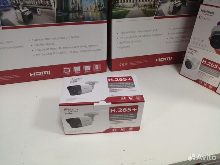 Видеокамера IP 2 Мп HiWatch DS-I200 (D) 27шт