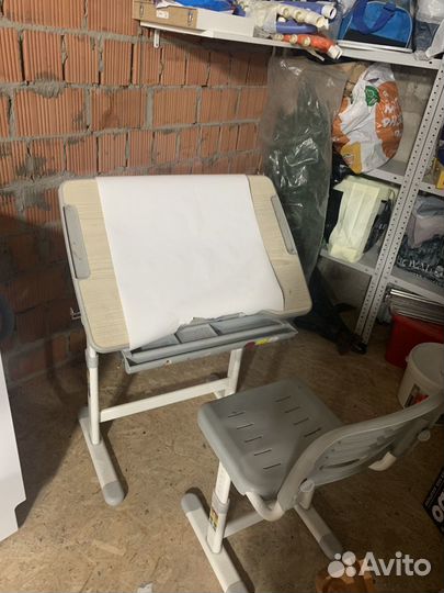 Детский стол и стул растущая парта
