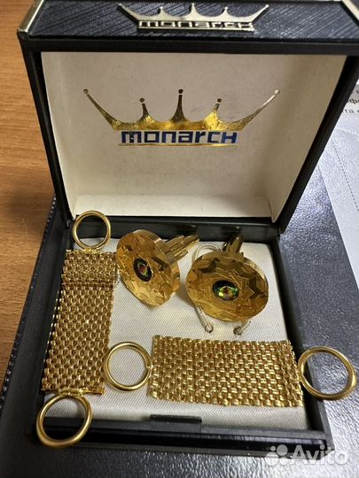 Запонки Monarch Англия новые