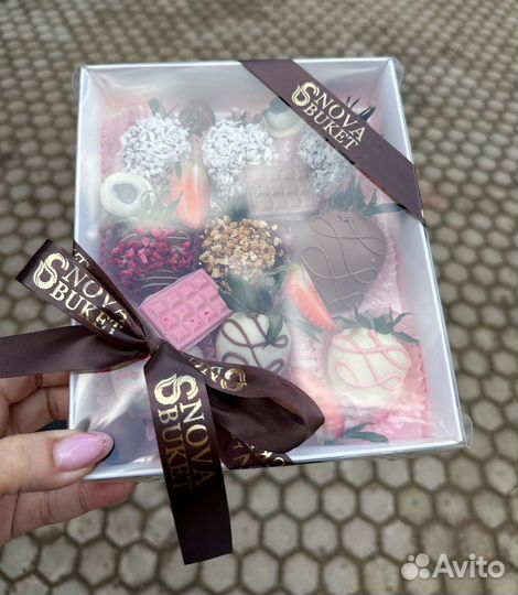 Букет клубника в шоколаде