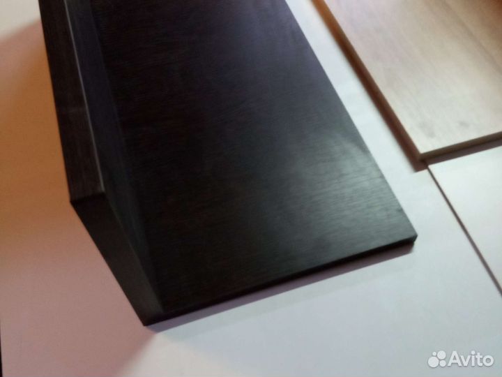 Полка настенная навесная. Венге. Дуб сонома