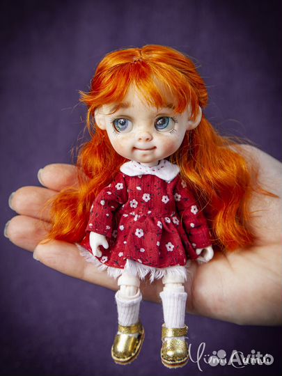 Авторская мини кукла от Yumi Camui