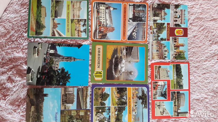 Открытки города гдр