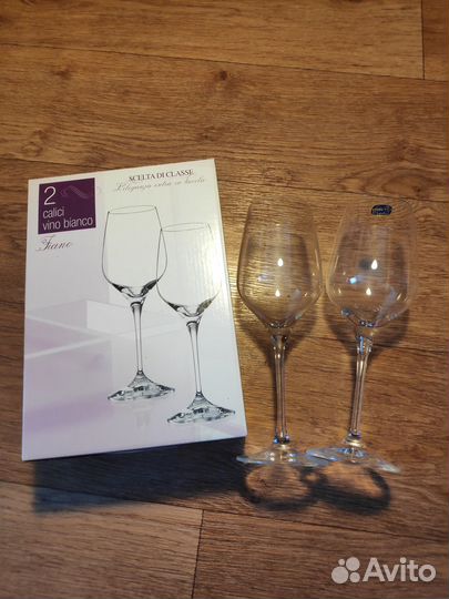 Бокалы для белого вина Bohemia Crystal (за 2штуки)